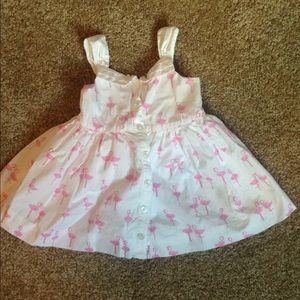 Janie and Jack flamingo dress